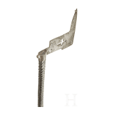 A Saxonian miner's axe, 17th/18th century