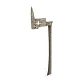 A Saxonian miner's axe, 17th/18th century