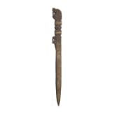 A large German by-knife for a hunting cutlery set, mid-17th century