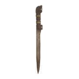 A large German by-knife for a hunting cutlery set, mid-17th century