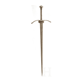 A hand and a half sword, collector's replica in the style of the 16th century