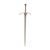 A hand and a half sword, collector's replica in the style of the 16th century