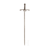 A rapier in the Saxon style of circa 1580, historicism, put together from old parts