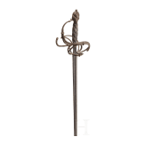 A rapier, collector's replica in the style of the 17th century