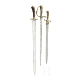 Two German hunting hangers, 18th and 19th century