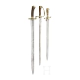 Two German hunting hangers, 18th and 19th century