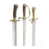 Two German hunting hangers, 18th and 19th century