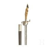 A German hunting hanger, early 20th century
