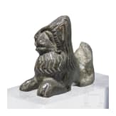 Fünf Tierfiguren aus Bronze, asiatisch
