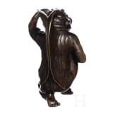Kleine Bronzefigur eines Teufels, 19. Jhdt.
