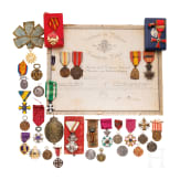 A small collection of international medals