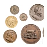 Eight medals, Italy and Austria, 19th century