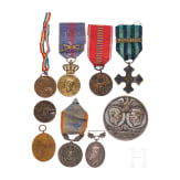 Nine medals, 19th/20th century