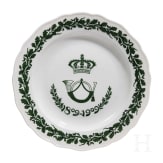 Meissen-Regimentsteller des Schützen-Regiments "Prinz Georg" Nr. 108