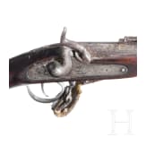 An Afghan percussion rifle after an English pattern, 19th century