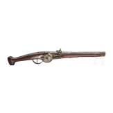 A wheellock pistol, collector's replica in the style of the 17th century