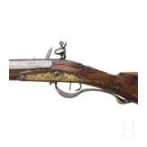 A flintlock rifle by J. Eichstedt in Stralsund, ca. 1760