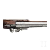 A flintlock rifle by J. Eichstedt in Stralsund, ca. 1760