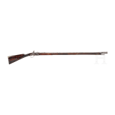 An Austrian flintlock rifle with older barrel by P.P. Schifter in Wiener Neustadt, ca. 1760