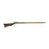 A flintlock rifle by Johann Czermak in Wildenschwert, circa 1780