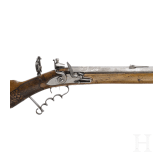 A flintlock rifle by Johann Czermak in Wildenschwert, circa 1780