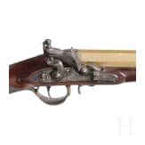 A blunderbuss with spring-loaded bayonet by J. Dawkes in Birmingham, ca. 1800