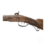 A German percussion rifle, ca. 1820