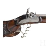 A South German/Austrian target percussion rifle by J. Sanftl, circa 1850