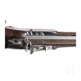 A South German/Austrian target percussion rifle by J. Sanftl, circa 1850