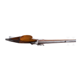An Austrian percussion target rifle, circa 1850