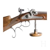 A percussion rifle, so called "Schweizer Stutzer", by Blanck in W&uuml;rzburg