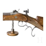 A percussion rifle, so called "Schweizer Stutzer", by Blanck in W&uuml;rzburg