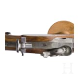 A percussion rifle, so called "Schweizer Stutzer", by Blanck in W&uuml;rzburg
