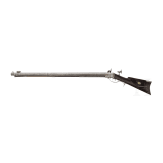 A percussion target rifle by Abijah C. Stevens, Hudson/N.Y., circa 1860