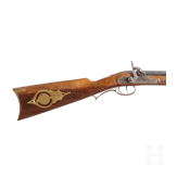 A percussion rifle, collector's replica in 19th century style