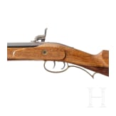 A percussion rifle, collector's replica in 19th century style