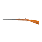 Two percussion rifles, replicas in the style of the "Hawken Rifle"