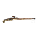 A flintlock pistol by Daniel Thiermay in Paris, circa 1740