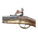 A flintlock pistol by Daniel Thiermay in Paris, circa 1740