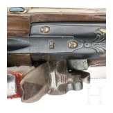 A flintlock pistol by Daniel Thiermay in Paris, circa 1740