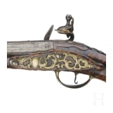 A pair of flintlock pistols by Devillers in Liege, circa 1750