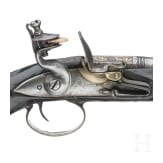 A Italian flintlock muff pistol made by Martinoni circa 1760