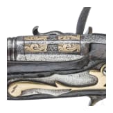 A Italian flintlock muff pistol made by Martinoni circa 1760