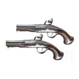 A pair of flintlock pistols, Pr&eacute;voteau Le Jeune, Paris, circa 1780