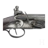 A French flintlock muff pistol circa 1780