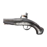 A French flintlock muff pistol circa 1780
