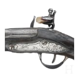 A French flintlock muff pistol circa 1780