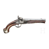 A French flintlock pistol circa 1780
