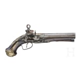 A Miquelet flintlock pistol, Spain circa 1780