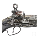 A Miquelet flintlock pistol, Spain circa 1780